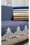 Luxurious French Lace Striped Velvet Sponge Non-Slip Base Sofa Cover 170X210 cm - 4