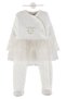 Baby Girl Hairband Jumpsuit 19536