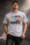Street Style Lettering Detailed Basic T-Shirt