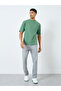 Solid Oversized Crew Neck Heavy Weight T-Shirt - 3