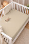 100% Organic Cotton 2 Layer Muslin Elastic Baby Sheet 70X120 cm |   Breathable Soft Crib Sheet