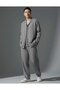 Men's Flam Ham Linen Oversize Shirt Baggy Fit Tracksuit Bottom-Top Set - 5