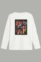Printed Boy's Long Sleeve T-Shirt B21 - 3