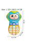 Educational Musical Phone Toy for Toddlers - Blue - 7