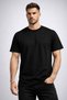 Basic T-Shirt with Back Text Detail - 2
