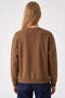 Women's Sorry Chest Printed Coffee Sweatshirt - 5