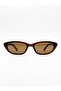 Bella Vintage Cat Eye Sunglasses Brown |   Case and Cleaning Cloth Gift Set - 6