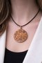 Copper Pendant Copper Armor Necklace Black String Celcelütiye 4 Kul Duası Hilyei Şerif Ebcet Mührü Şerif İ