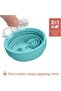 Advanced Cup 266 ml Non-Drip Plastic Cup with Straw, Ergonomic Spout and Valve, BPA Free, Blu - 7