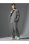 Men's Flam Ham Linen Oversize Shirt Baggy Fit Tracksuit Bottom-Top Set - 4