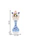 -Baby Musical Rattle Toy Unicorn for Infants - Blue - 3