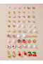 Set of 30 - Assorted Stud Earrings - 2