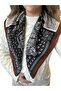 Patterned 65*65 Scarf Orange - 4