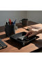 2️⃣ Leather Pen Holder Organizer Set of 2 – Stylish Desk Organizer with Pop-Up Clips - 3