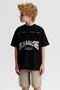 8-14 Years Old Power Boys' Suit-Black - 4