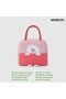 Cute Happy Lunch Bags Small Cooler Bag Leak Proof Lunch Tote Hand bag Aluminum Foil And Water Proof - 4