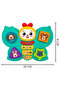 -Baby Musical Butterfly Toy with Lights & Learning - Yellow - 8