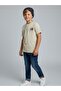 Boy's T-Shirt with Printed Back Design - 5