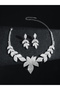 Pack of 2 - Rhinestone Necklace and Earrings - 4