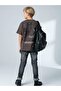 Boy's Back Printed Design T-Shirt - 2