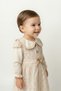 Baby Girl |   Children's Viola Lace Gilet Ruffle Collar Muslin Dress - 5