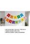 Colorful Happy Birthday Written Banner Birthday Decoration - 2
