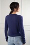 Women's Buzzy Lycra Blouse with Snap Fasteners - 4