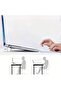 2 Pieces of 2-Stage Adjustable Laptop Stand - 4