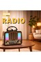 Radio FM - AM - SW Gold/Brown/Black Bluetooth Portable Audio - 4