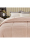 Powder Pink Wellsoft Quilt Single Size (160 X 220) - 3