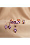 Handmade 100% Copper Enamel Jewelry Set – Bracelet, Ring, Earrings & Necklace - 8