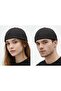 1 Piece Black 100% Cotton 4 Season Unisex Cap Docker Hat with Velcro