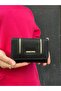 Women's Wallet Black with Glitter Zipper Accessories Very Stylish and Useful - 6