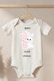 Organic 100% Cotton I'M a Month Old Printed Baby Bodysuit for Every Month, Body Jumpsuit 12 Pcs - 2