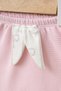 Baby Bow-Tie Set with Lace, 3-6-9 Months, 100% Cotton, 3-Piece Jacket & Underwear, Newborn Hospital Release Set - 4