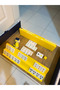 Navy Blue-Yellow Double Color Okey Set