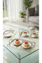 Multi-purpose serving tray set - 4