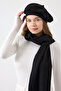 100% Micro Polar French Style Toptie Painter Women's Hat and Scarf Set - 2