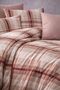 Plaid Patterned Single Duvet Cover Set |   Stylish and Modern Fit for Youth & Guest Rooms - 2