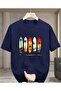 Stylish Casual Cotton Summer Printed Modern Surf-Themed T-Shirt - 2