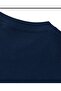 T-Shirt, Cotton, 100% Cotton, Navy Blue, Short Sleeve, Round Neck, Casual, Minimalist - 4