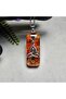 Triquetra - Rutil Quartz Orgonite Steel Chain Necklace (Handmade Designer Products) - 2
