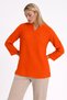 Women's Muslin Long Sleeve Blouse - Muslin High Neck Long Sleeve Blouse - 1100 - 3