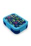 Kids Blue Navy Blue Monster Truck Patterned Stainless Steel Lunch Box 39306 - 2