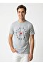 Mens Graphic T-shirt -GREY