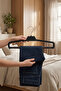 Pants Hangers Black - with Sponge - Pack of 24 - 2