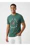 Mens Graphic T-shirt -GREEN