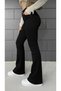 New Season Collecting and Shaping Lycra High Waist Women's Spanish-Style Flare Jeans - 2