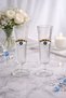 2 Li Glass Evil Eye Flute Coffee Glass Cocktail Soft Drink Glass 150ml - 2