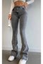 New Season Collecting and Shaping Lycra High Waist Women's Spanish-Style Flare Jeans - 2